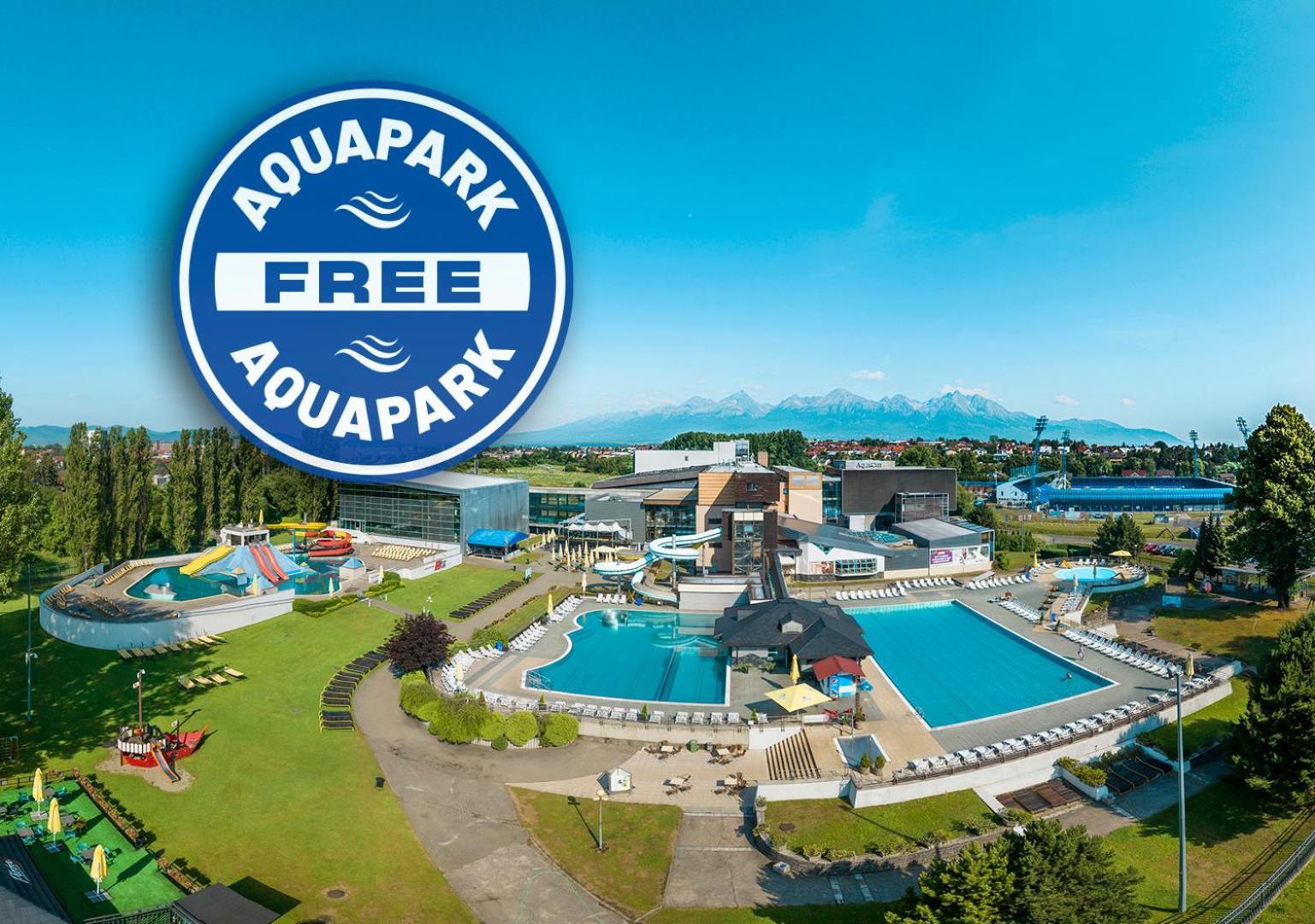 Hotel Aquacity Riverside Poprad Exteriér fotografie